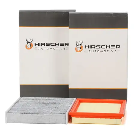HIRSCHER Filter-Set f&uuml;r FORD Fiesta 5 MK5 Fusion JU_ 1.25/1.3/1.4/1.6 16V