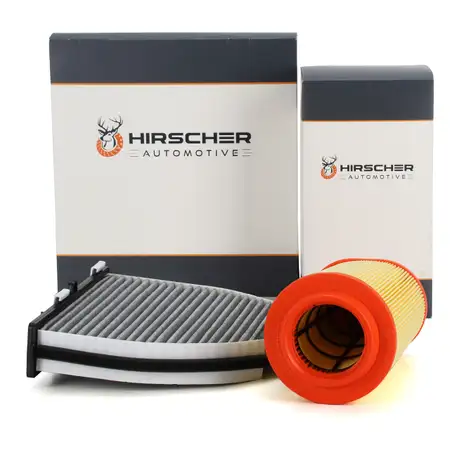 HIRSCHER Filter-Set f&uuml;r MERCEDES W204 S204 C180/200 Kompressor W212 E200NGT M271