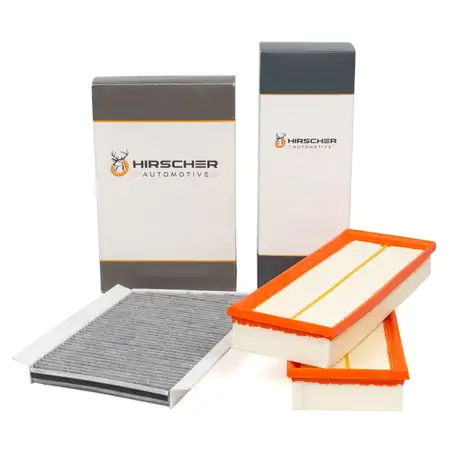 HIRSCHER Filter-Set 2-tlg f&uuml;r MERCEDES W203 S203 CL203 C209 A209 230-55AMG