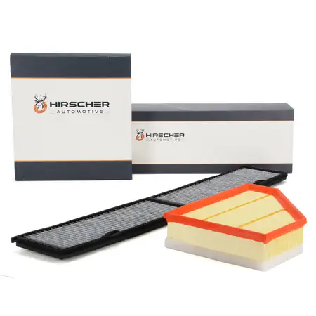 HIRSCHER Filter-Set 2-tlg f&uuml;r BMW 1er E81-88 3er E90-93 X1 E84 N47 M57 N57