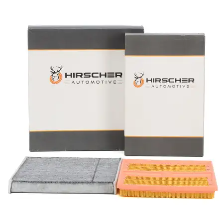 HIRSCHER Filter-Set f&uuml;r VW Golf 7 T-Roc Touran AUDI A3 8V Q2 Ateca Leon 1.0 TSI