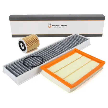 HIRSCHER Filter-Set f&uuml;r MINI R50 R53 Cabrio R52 One/Cooper 75/90/116 PS W10 mit Automatik