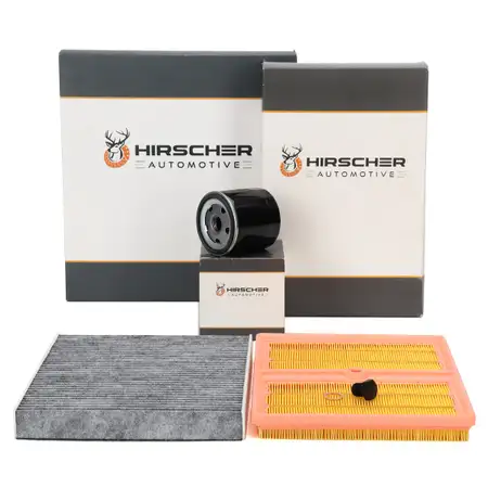 HIRSCHER Filter-Set f&uuml;r VW POLO T-CROSS AUDI A1 SEAT ARONA IBIZA SKODA KAMIQ SCALA 1.0 TSI