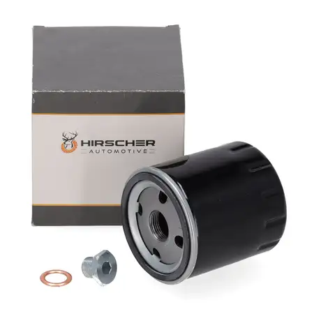 HIRSCHER &Ouml;lfilter + Schraube f&uuml;r CITROEN FIAT LANCIA PEUGEOT SUZUKI TOYOTA