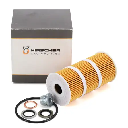 HIRSCHER &Ouml;lfilter + Schraube f&uuml;r CITROEN FIAT FORD LAND ROVER MITSUBISHI PEUGEOT TOYOTA