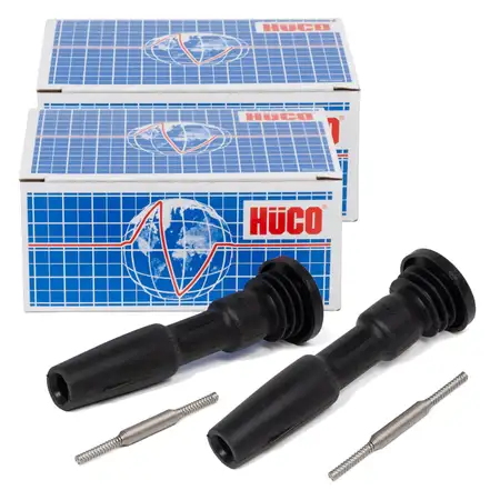 2x H&Uuml;CO Stecker Z&uuml;ndspule f&uuml;r AUDI 8V Golf 7 SEAT Leon Ibiza SKODA Octavia 3 1.2/1.4 TSI