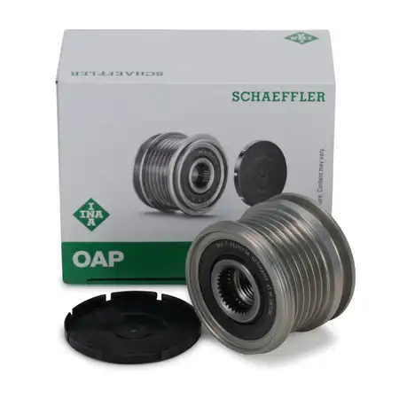 INA 535016810 Generatorfreilauf f&uuml;r MERCEDES W205 S205 W212 OM642/646/651 M271/276 M157