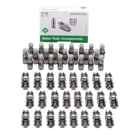 24x INA rocker arms + 24x valve lifters for BMW F30, G20, F32, F10, G30, G32, G01, G11, X3-7, N57, B57