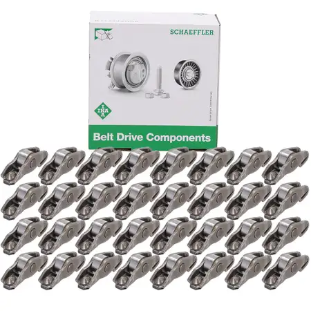 32x INA 422011910 Kipphebel f&uuml;r AUDI S5 A6 C6 C7 A7 A8 Q7 VW Touareg 4.0/4.2 V8 06E109417P