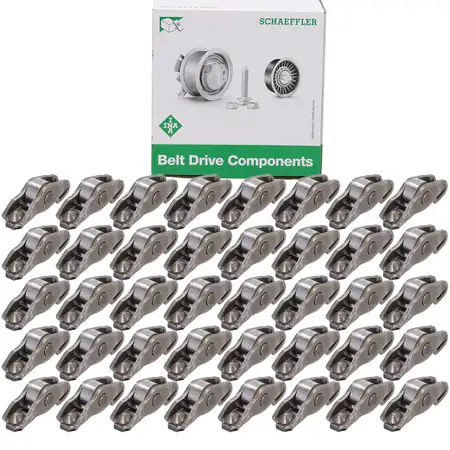 40x INA 422011910 Kipphebel Schlepphebel f&uuml;r AUDI S6 RS6 C6 S8 4E 06E109417P