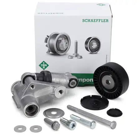 INA 533009710 Rep.Satz Spannarm Keilrippenriemen f&uuml;r BMW E36 E46 E34 E39 X3 E83 M50/52/54