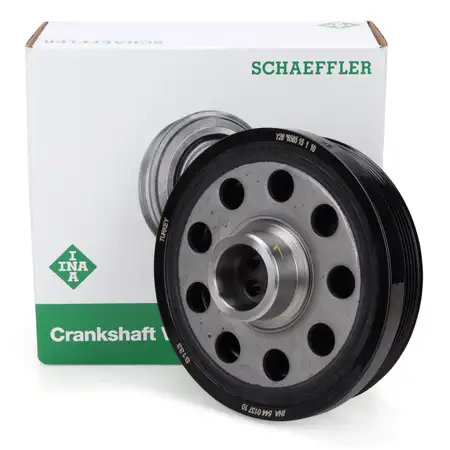 INA 544013710 Crankshaft Pulley for BMW 1 Series, 2 Series, 3 Series, 4 Series, 5 Series, X1, X3, N47N, 11238512072