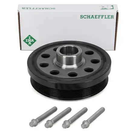 INA Riemenscheibe Kurbelwelle f&uuml;r BMW F20 E90-93 F30/31 F32/33/36 F10/11 N47N 11238512072