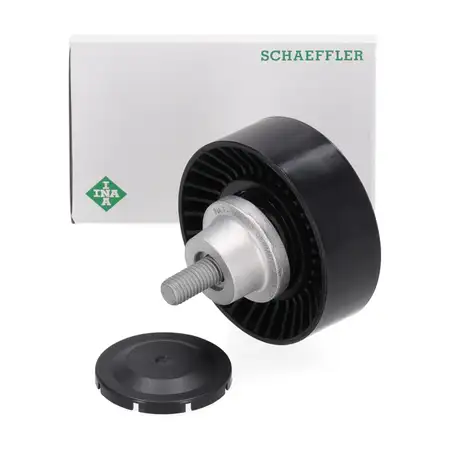 INA Umlenkrolle Keilrippenriemen f&uuml;r AUDI A4 B7 B8 A6 C6 C7 A8 Q5 Q7 2.4-3.2 06E903341G