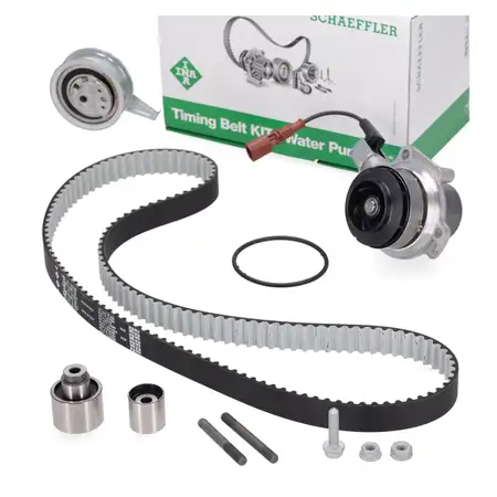 INA Zahnriemensatz + Wasserpumpe f&uuml;r VW Golf 7 Passat B8 AUDI A4 B8 B9 A6 C7 1.6/2.0 TDI
