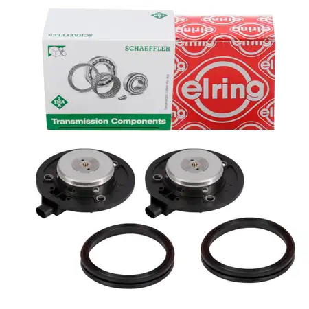 2x INA Zentralmagnet Nockenwellenverstellung + ELRING Dichtung f&uuml;r VAG 1.8/2.0 TFSI