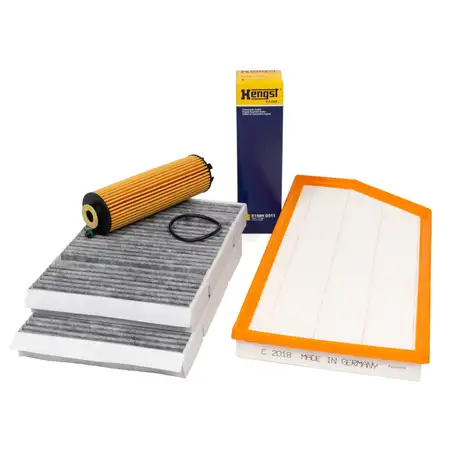 Filter-Set 3-tlg f&uuml;r MERCEDES S-KLASSE W222 S450/500 EQ Boost 367/435 PS M256