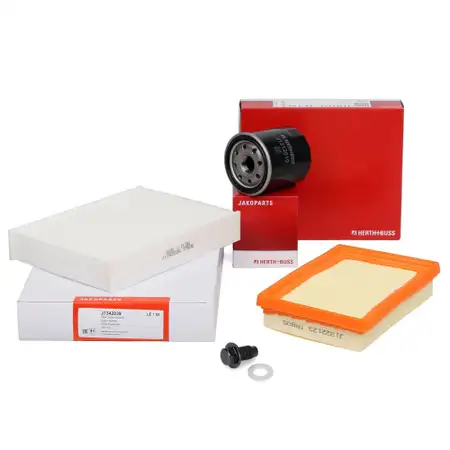 HERTH+BUSS JAKOPARTS Filter-Set f&uuml;r TOYOTA Aygo _B4_ CITROEN C1 2 PEUGEOT 108 1.0 69/72 PS