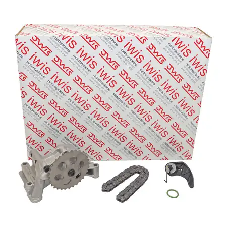 IWIS &Ouml;lpumpe + Steuerkettensatz f&uuml;r VW Golf 4 Passat POLO 4 Sharan 7N T5 A3 8L1 A4 B5-7 A6
