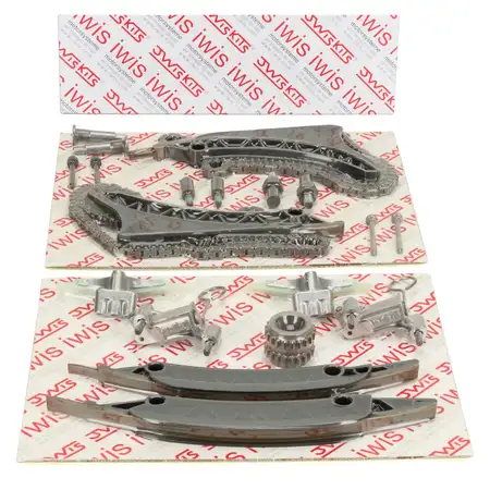 IWIS 90001519 Timing Chain Kit for BMW 5 Series F10, G30, F90, F12/13/06; 7 Series F01, G11; X5, X6, X7; N63