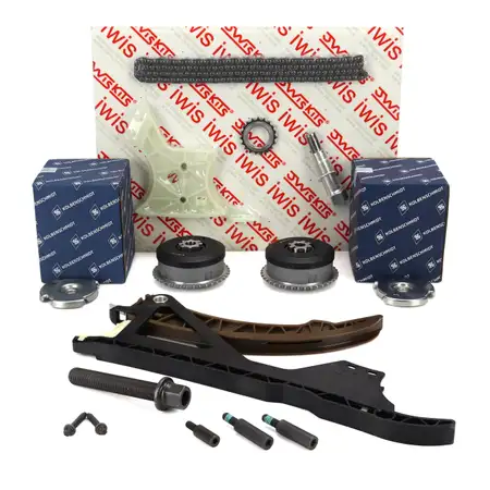 IWIS Steuerkettensatz + Nockenwellenversteller f&uuml;r BMW 1er 3er 5er 7er X3 X5 Z4 N52 N55
