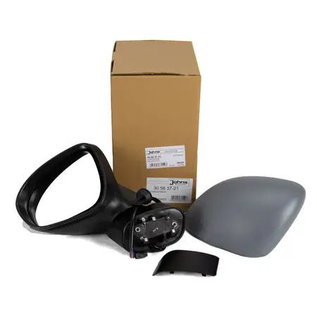 JOHNS 30563721 Au&szlig;enspiegel Seitenspiegel f&uuml;r FIAT 500X 334_ grundiert links 735603612
