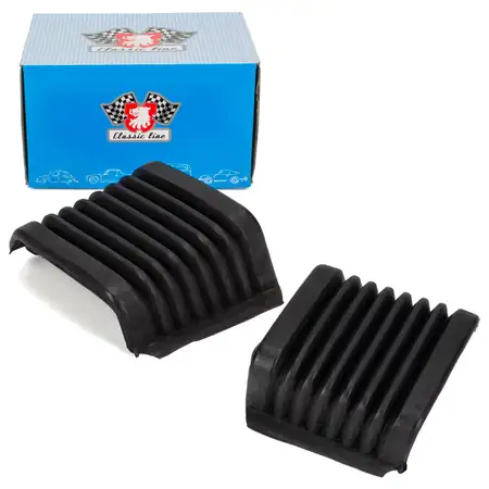 2x JP GROUP Aufpralld&auml;mpfer Faltenbalg Sto&szlig;stange f&uuml;r PORSCHE 911 1973-90 hinten