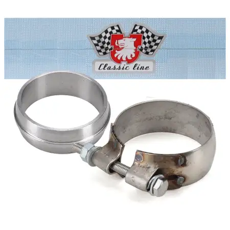 JP GROUP Auspuffschelle + Dichtring Endschalld&auml;mpfer f&uuml;r PORSCHE 964 3.6 Carrera / 4