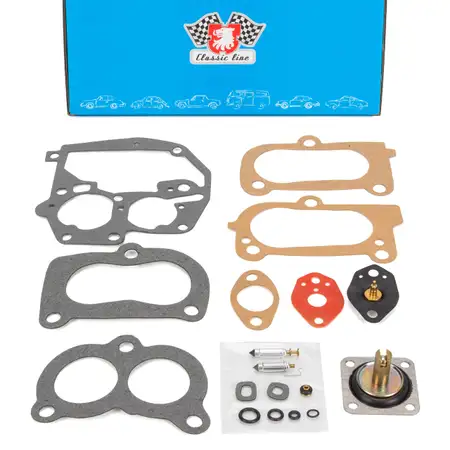 JP GROUP Dichtungssatz Vergaser Pierburg 2E f&uuml;r VW Golf 2 T3 Passat AUDI 80 B2 100 18-tlg