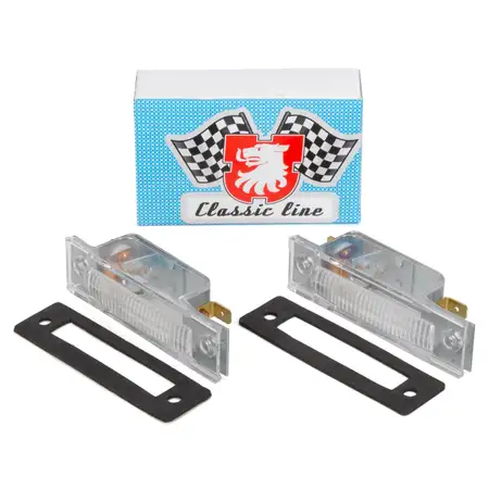 2x JP GROUP Kennzeichenleuchte f&uuml;r PORSCHE 911 1963-07.1973 914 90163160100