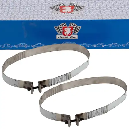 2x JP GROUP Auspuffschelle Spannband Schalld&auml;mpfer f&uuml;r PORSCHE 993 99311111907