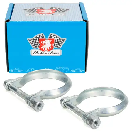 2x JP GROUP Auspuffschelle Spannband f&uuml;r PORSCHE 996 3.4/3.6 Carrera 3.6 GT3 99611110800