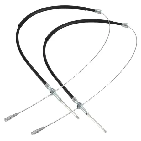 2x JP GROUP Handbremsseil f&uuml;r PORSCHE 911 2.0 2.2 2.3 2.7 3.0 3.2 1963-1989 hinten