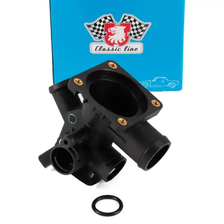 JP GROUP 1114506600 Thermostat housing for VW Transporter T3 1.9&ndash;2.1, model year 1986 and later 025121115