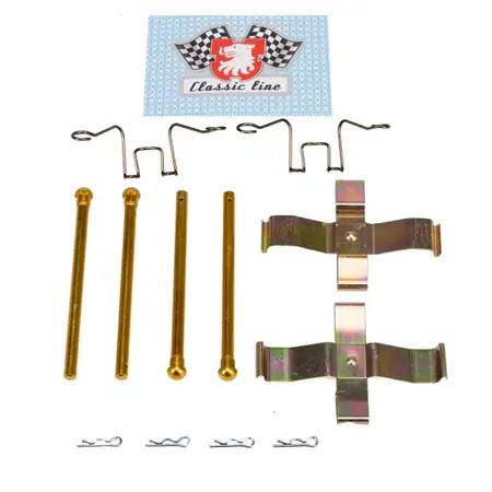 JP GROUP Haltestift + Federblech Bremsbel&auml;ge f&uuml;r PORSCHE 924 944 vorne 94435195202