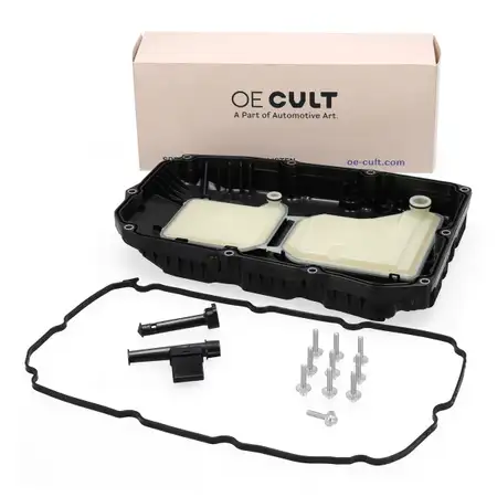 Oil pan for automatic transmission for Mercedes C-, E-, GLC-, GLE-, and S-Class 9G-TRONIC 725.0 7252701518