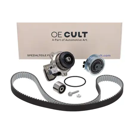 OE-Cult Wasserpumpe + Zahnriemensatz f&uuml;r VW Polo 5 AUDI A1 SEAT Ibiza 4 1.4 TDI 04B121011G