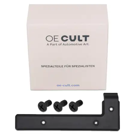 OE-CULT Schutzplatte Z&uuml;ndkabelabdeckung + 3x Schraube f&uuml;r MERCEDES 190er W201 M102