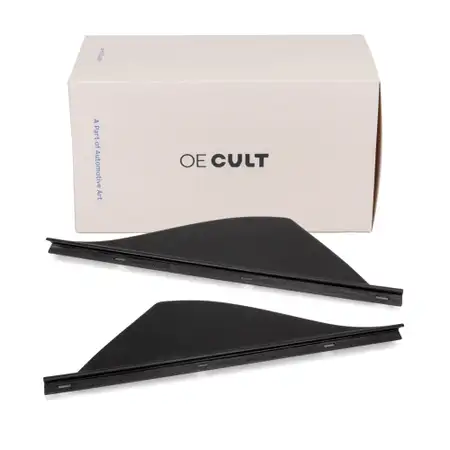 2x OE-Cult Abdeckung Verkleidung Seitenverkleidung f&uuml;r MERCEDES A124 Cabrio links + rechts