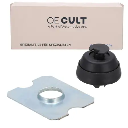 OE-Cult Verst&auml;rkungsblech + Stopfen Wagenheberaufnahme f&uuml;r MERCEDES E-Klasse W124 S124