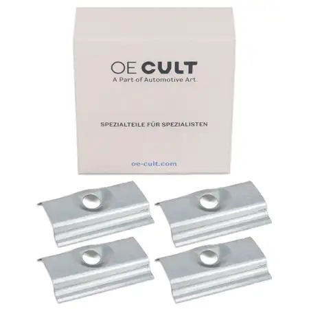 4x OE-CULT Reparaturblech Wagenheberaufnahme f&uuml;r MERCEDES E-Klasse W124 S124 1246302340