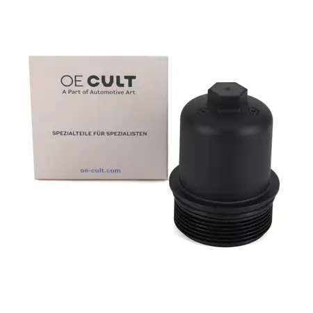 OE-Cult Deckel &Ouml;lfiltergeh&auml;use f&uuml;r VW GOLF 4 5 6 7 PASSAT B6 B7 B8 AUDI A3 8P 8V SEAT Leon
