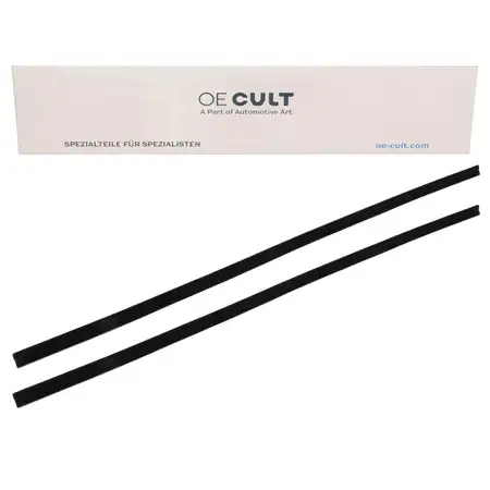 2x Window channel sealing strip for MERCEDES /8 W114 C123 C126 R/C107, front exterior