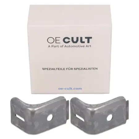 2x OE-CULT Winkel Halter Sto&szlig;f&auml;nger f&uuml;r MERCEDES W124 S124 C124 A124 vorne 1248850012