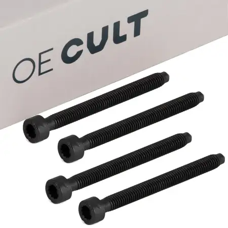 4x OE-Cult Justierschraube M6x64 Einspritzpumpe f&uuml;r AUDI SEAT SKODA VW 038103385A