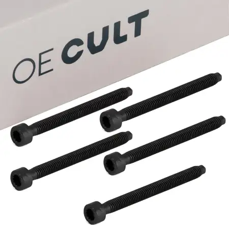 5x OE-Cult Justierschraube M6x64 Einspritzpumpe f&uuml;r AUDI SEAT SKODA VW 038103385A