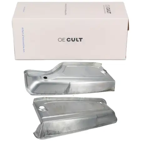 2x OE-CULT Reparaturblech Kofferraum Heckboden Seitlich f&uuml;r MERCEDES E-Klasse W124 C124