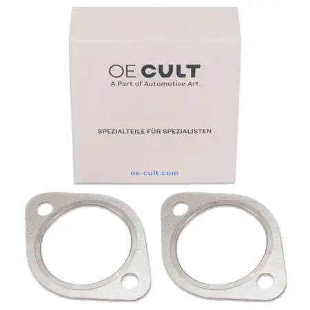 2x OE-Cult Dichtung Eingang Abgasrohr f&uuml;r BMW E36 M3 E34 M5 Z3M S50 11621317264