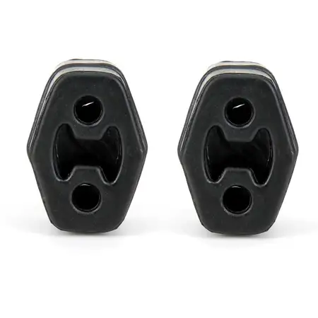 2x OE-CULT Halter Auspuff Gummi Aufh&auml;ngung f&uuml;r AUDI SEAT SKODA VW 6X0253147