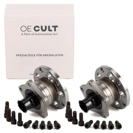 2x OE-Cult Radnabe + Radlager f&uuml;r VW Passat B5 AUDI A6 C5 SKODA Superb 1 hinten 8E0501611J
